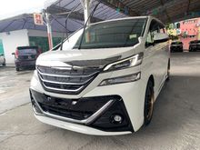 2016 Toyota Vellfire 2.5 ZG SUNROOF AEROTOURER MODELISTA BODYKITS