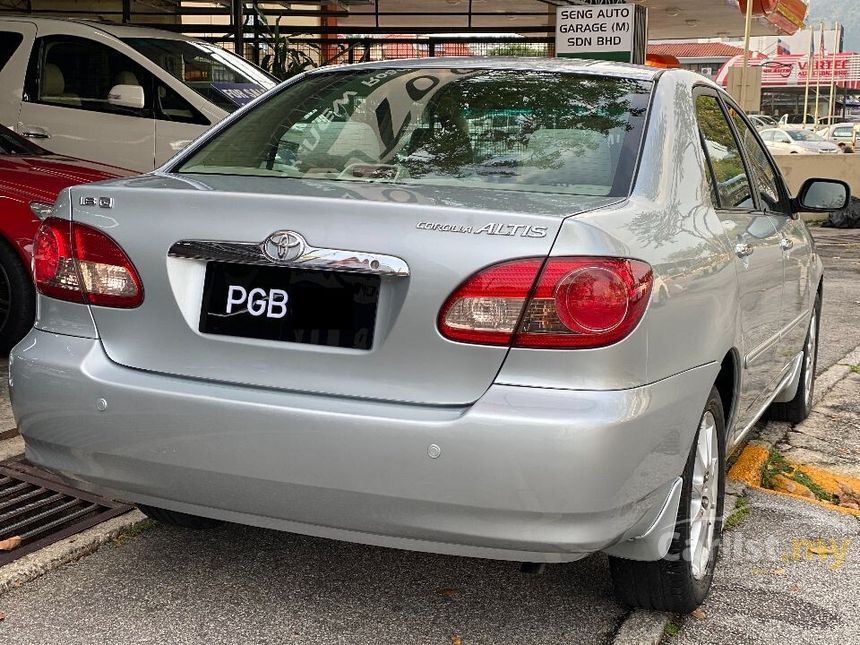 Altis 2004 Toyota Corolla Altis 2004 G 1.8 in Penang Automatic Sedan Silver for RM ...