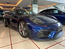 2022 Porsche 718 4.0 Cayman GT4 Coupe UK Spec Unregistered Low Mileage OFFER OFFER OFFER