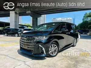 2024 Toyota Alphard 2.5 Z AGH40 Ready Stock UNREGISTER Grade 4.5A 11,xxx KM Full Leather Pilot Seats 360 Camera Apple CarPlay Roof Monitor Local KL AP