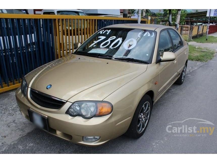 Kia Spectra 2001 LS 1.6 in Selangor Automatic Sedan Gold 