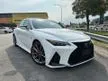 Recon 2021 Lexus IS300 2.0 F Sport TRD Bodykit White Interior Rare Colour