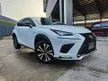 Recon 2019 Lexus NX300 2.0 F Sport NX 300 4CAM RED LEATHER CHEAPEST YEAR END SALES UNREG