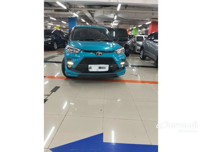 Jual Mobil Toyota Raize 2022 GR Sport 1.0 di DKI Jakarta Automatic Wagon Biru Rp 202.000.000