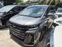 2025 Toyota Vellfire 2.4 Z Premier/SUNROOF/JBL SOUND/GRD4.5/13K KM MILEAGE/DIM/BSM/BROWN INTERIOR/360CAMERA/UNREG25