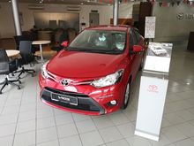 Toyota Vios 1.5 E 0% SST CLEAR STOCK