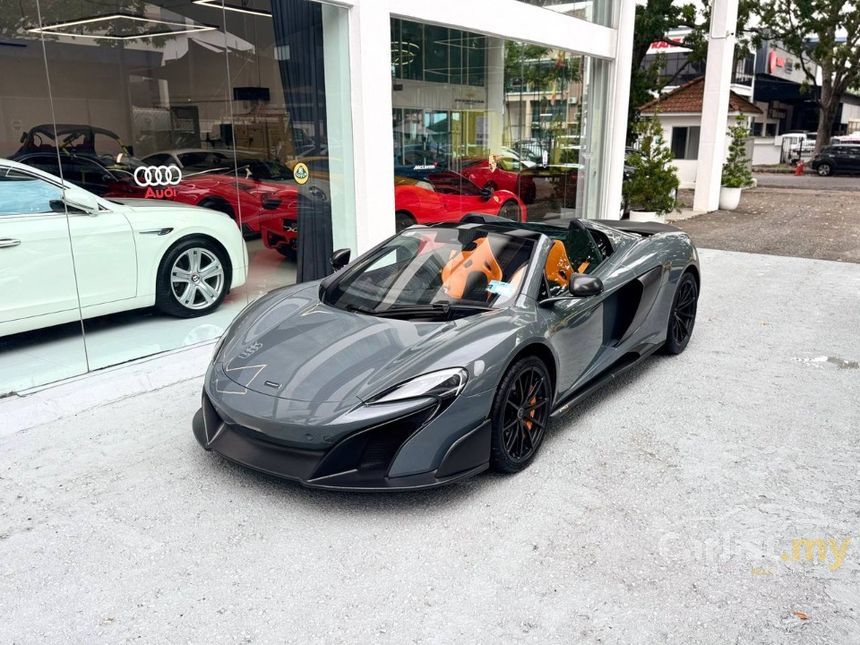 Used OPEN AI DAYTONA GREY PRE OWNED 2016/2018 MCLAREN 675LT SPIDER ...