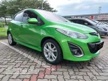 Mazda 2 1.5 R Hatchback MT 2012 Hijau TDP 20jt Kondisi Mobil Istimewa Bergaransi dan Dijamin Siap Pakai