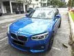 Used 2015 BMW 120i 1.6 M Sport Hatchback, 1 Year Warranty,1 VIP Owner, New Registration Number, Full service Record, Original Paint