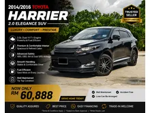 2014 Toyota Harrier 2.0 Elegance SUV Top Condition High Loan Senang Lulus
