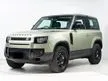 Recon 2022 Land Rover Defender 2.0 90 P300 SUV/ Pangea green