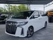 Recon 2022 Toyota Alphard 2.5 SC SUNROOF MILEAGE 11K KM