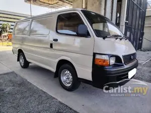 2002 Toyota Hiace 3.0 Van