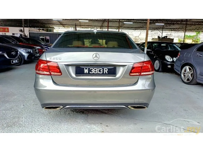 2014 Mercedes-Benz E200 Avantgarde Sedan