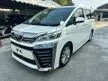 Recon 2019 Toyota Vellfire 2.5 ZA (A) SUNROOF 7 SEATS 2 POWER DOOR JAPAN SPEC UNREGS