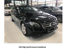 Low mileage (<100km)-6 years warranty-2017 Mercedes-Benz E200 2.0 Avantgarde Sedan
