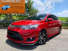 TOYOTA VIOS 1.5 GX FACELIFT (A)FULL SERVICE UNDER WARRANTY TILL 2021 YEAR BY TOTOTA NEW ENGINE 6 SPEED