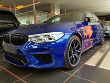 2019 BMW M5 4.4 Competition Sedan Carbon Roof Harman Kardon Sound HUD Power Boot Surround Cam Paddle Shift Xenon LED Running Light Push Start Keyless