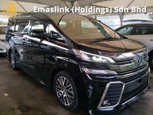 2015 Toyota Vellfire 2.5 ZG FULL SPEC ORIGINAL 360 SURROUND CAMERA JBL SYSTEM PRE CRASH STOP SYSTEM SUNROOF POWER BOOT FREE WARRANTY