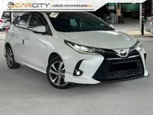 2023 Toyota Yaris 1.5 E Hatchback WARRANTY + FULL SERVICE RECORD 38K KM + RELIABLE 1.5L DUAL VVT-i ENGINE