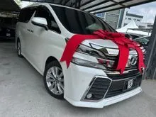 2016 Toyota Vellfire 2.5 Z (A) 7 SEATER ZA HARGA LELONG
