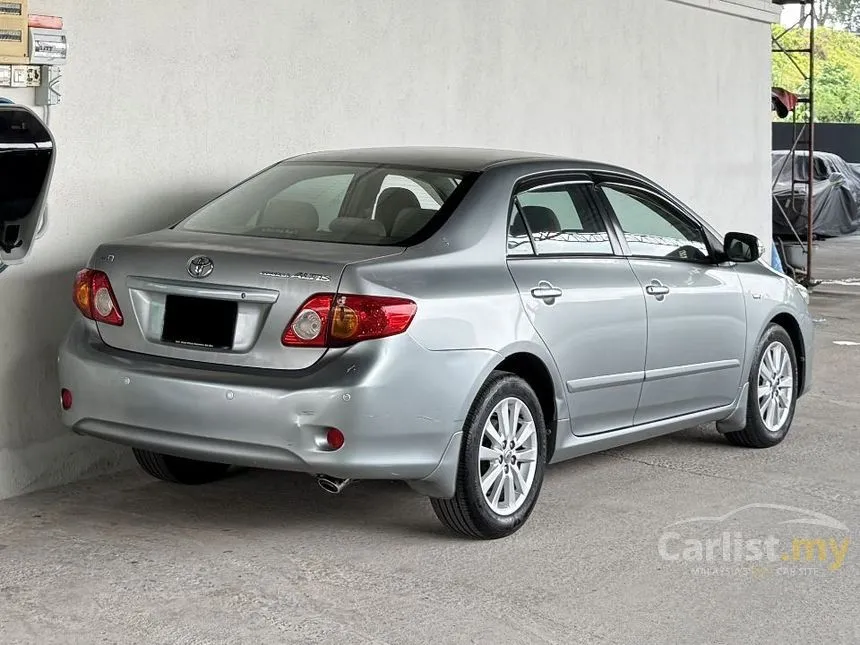 2009 Toyota Corolla Altis E Sedan