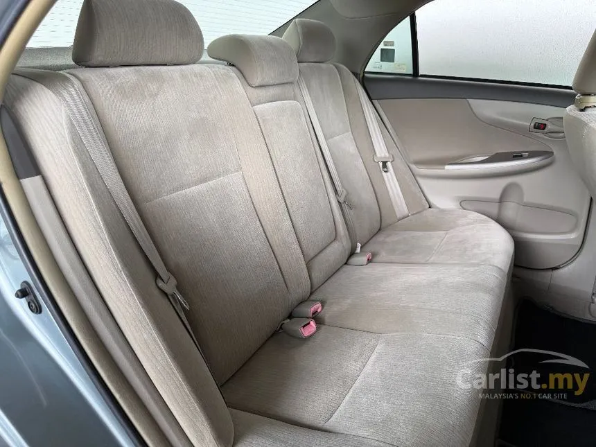 2009 Toyota Corolla Altis E Sedan