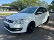 Used Volkswagen Polo 1.6 Hatchback (A) 2015 1 Lady Owner Only New White Paint Accident Free Original TipTop Condition View to Confirm - Cars for sale