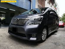 2012 REG Toyota Vellfire 2.4 Z Platinum MPV FREE 1 WARRANTY NICE NUMBER WXX 56