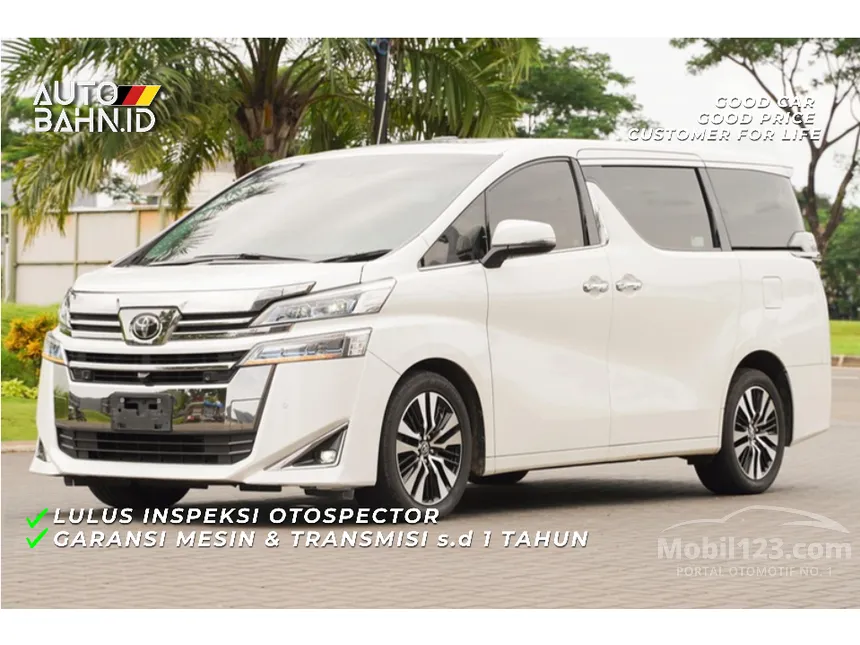 Jual Mobil Toyota Vellfire 2020 G 2.5 di Banten Automatic MPV Putih Rp 785.000.000