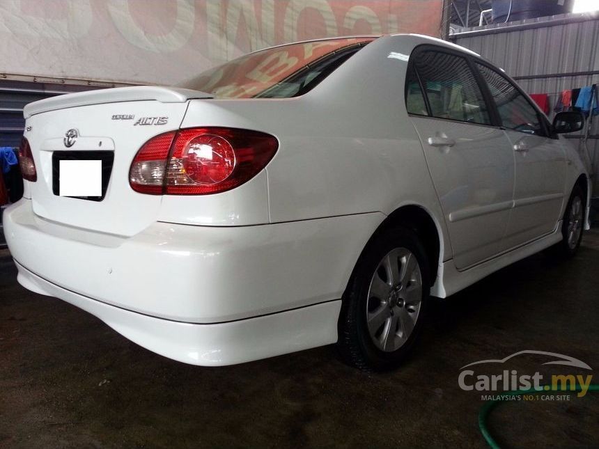 Altis 2004 Toyota Corolla Altis 2004 E 1.6 in Johor Automatic Sedan White for RM ...