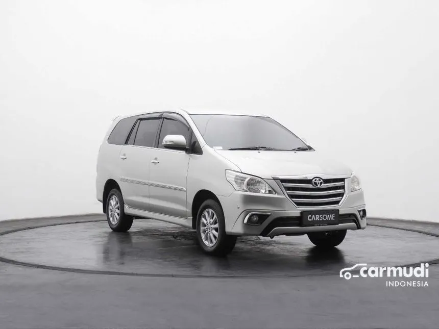 Jual Mobil Toyota Kijang Innova 2014 V 2.0 di Banten Automatic MPV Silver Rp 171.000.000