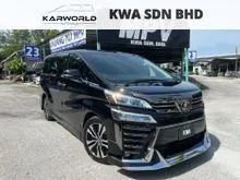 2020 Toyota Vellfire 2.5 ZG FULL SPEC MPV PILOT SEAT SUNROOF BSM LTA PCS 2POWER DOOR POWER BOOT ANDROID 360 CAMERA MODELLISTA NEW FACELIFT