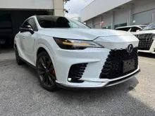 2023 Lexus RX 500h 2.4 F Sport PANAROMIC