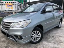 2015 Toyota Innova 2.0 CIKGU OWNER WEEKEND CAR