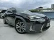 Recon 2019 Lexus UX200 2.0 F Sport Sun Roof 4 Camera PCS LDA BSM Red Leather P/Boot Unregister