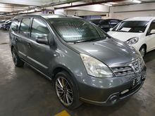 2010 Nissan Grand Livina 1.5 XV Automatic Abu2 Metalik Pajak Panjang Low KM Tdp 5 Juta