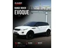 2013 Land Rover Range Rover Evoque 2.0 Dynamic Luxury Si4 SUV White on Black Putih RR