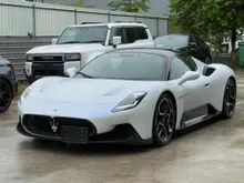 2022 Maserati MC20 3.0 Coupe Japan Unreg V6 RWD Low Mileage Carbon Ceramic Brakes Carbon Exterior Package Front Lifter Good Deal