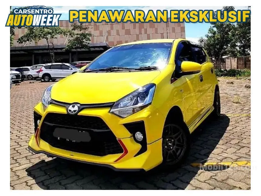 Jual Mobil Toyota Agya 2021 TRD 1.2 di Jawa Tengah Automatic Hatchback Kuning Rp 140.000.000