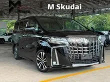 2023 Toyota Alphard 2.5 SC SUNROOF 2PD 7SEATER 50K KM 5YRS TOYOTA WARRANTY