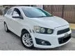 Used Chevrolet Sonic 1.4(A)LTZ SPORTY WHITE LIMITED EDITION*r2014 - Cars for sale