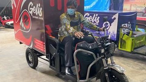 Kendaraan Listrik Baru Asli Indonesia Ini Cocok untuk Jualan Tahu Bulat
