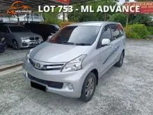 2015 Toyota Avanza 1.5 G MPV (LOAN KEDAI IC SAHAJA / LOAN BANK / LOAN CREDIT)