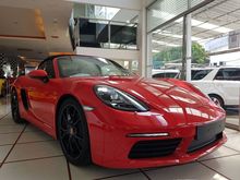2018 Porsche 718 2.0 Boxster Convertible Sport Exhaust Sport Chrono Bose Sound Elec Memory Seat Xenon LED Running Light PDK Gear Box Paddle Shift