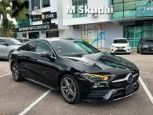 2023 Mercedes-Benz CLA180 1.3 AMG HALF LEATHER 5A 20K KM 5YRS WARRANTY