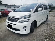 YEAR MAKE 2009 NEW FACE LIFT Toyota Vellfire 3.5 # POWER BOOT # BLACK INTEIOR # CAPTAIN SEAT # 2 POWER DOOR
