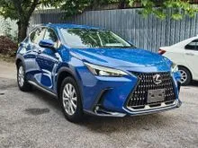 OFFER UNREG 2023 Lexus NX 250 2.5 SUV BASE BLUE COLOUR/HUD/BLACK SEAT/FREE 6 YEAR WARRANTY/PROCESSING FEE RM1350