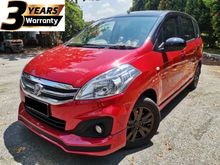 2018 Proton Ertiga 1.4 VVT Xtra Premium MPV / 3 YEARS ENGINE & TRANSMISSION WARRANTY / FULL LEATHER SEAT / PREMIUM SPEC / DUAL AIRCOND / LIMITED UNIT