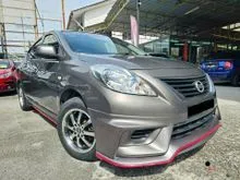 2014 Nissan Almera 1.5 E (A) Nismo Bodykit / Nice Sport Rim / Good Engine and Gearbox / No Flood And Accident/ 1 OWN Only